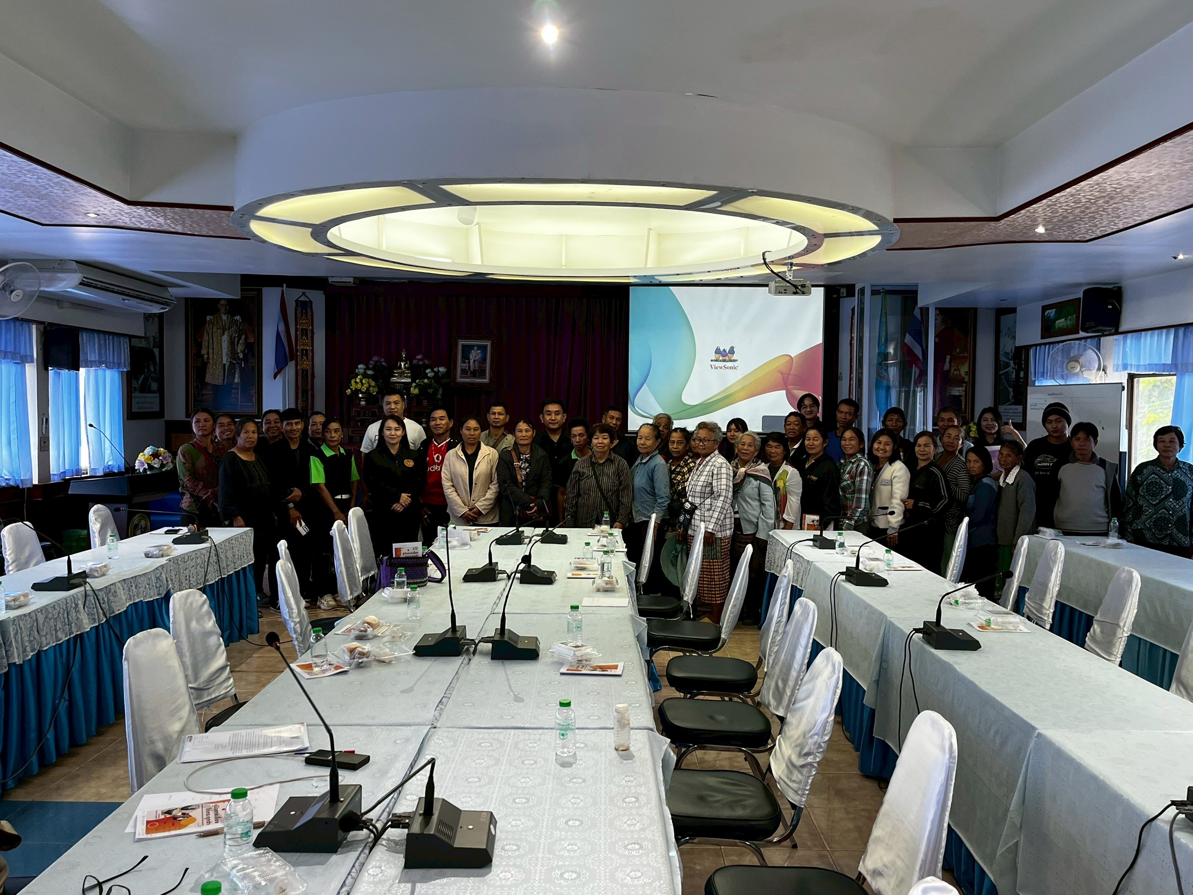 กิจกรรมถ่ายทอดความรู้ในพื้นที่